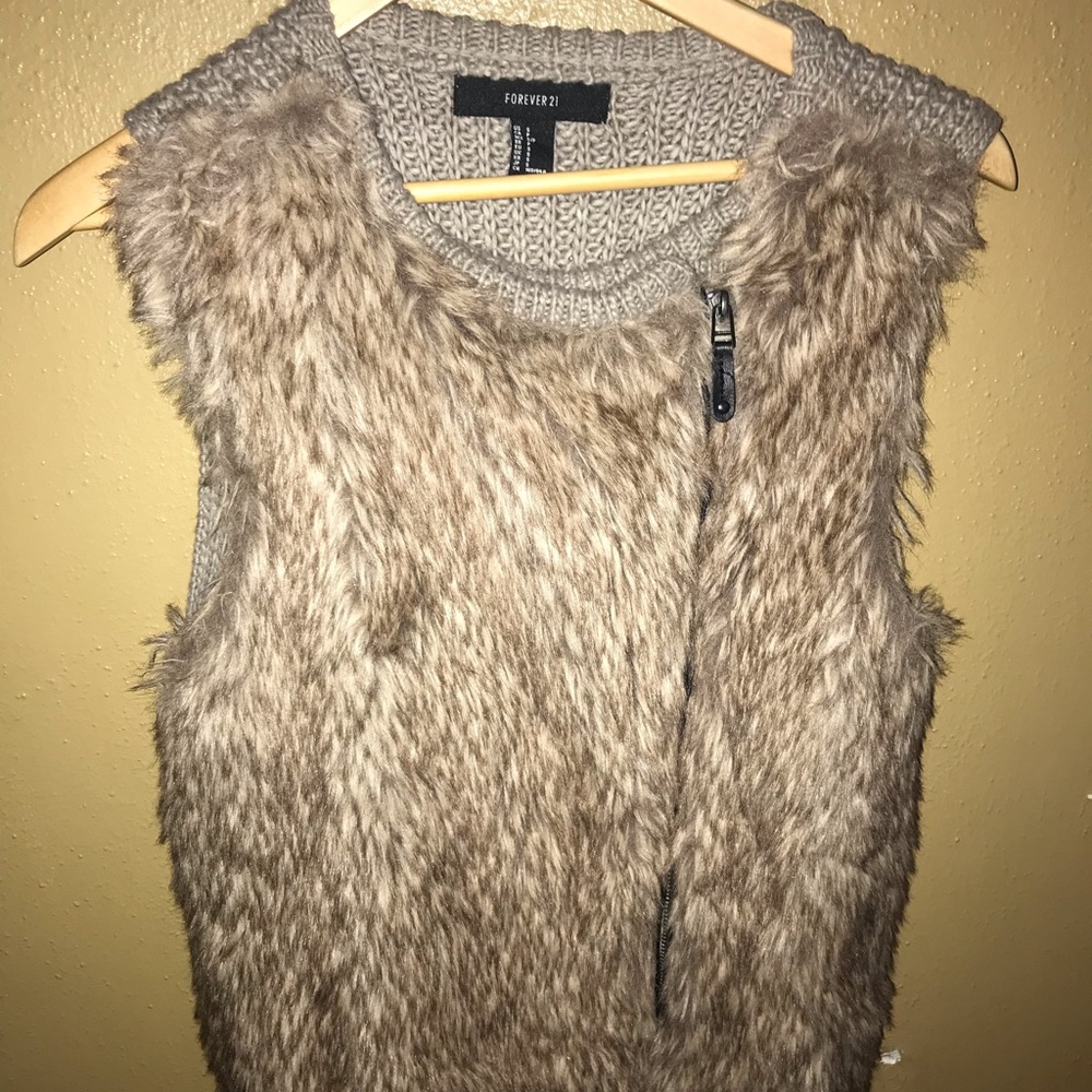 Faux Fur Vest